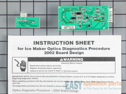 Emitter and Receiver  Boards – Part Number: W10757851