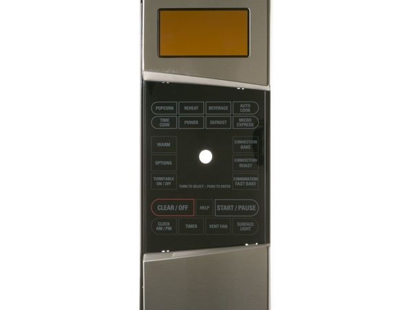 Control Panel with Touchpad - Stainless/Black – Part Number: WB07X10977