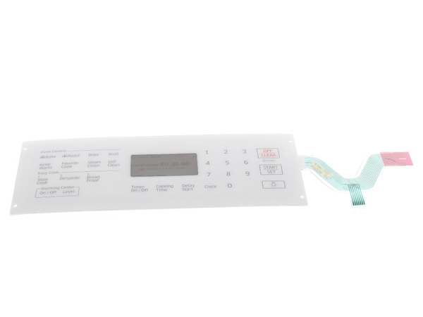 Touchpad Control Panel Overlay - White – Part Number: DG34-00030B