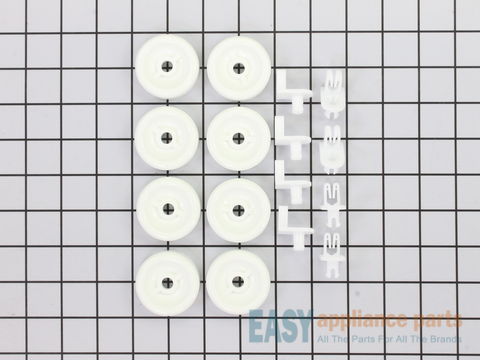 Lower Rack Wheel Kit - 8 Pack – Part Number: WD35X21038