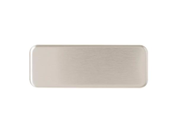  PUSH BUTTON COVER Stainless Steel – Part Number: WB02X27101