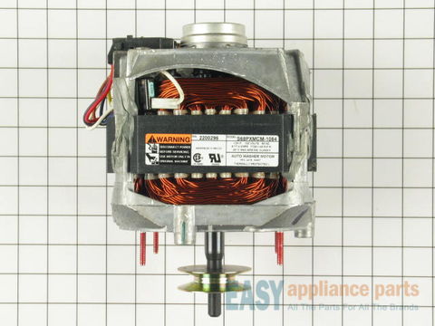 2-Speed Drive Motor with Pulley – Part Number: WP27001215