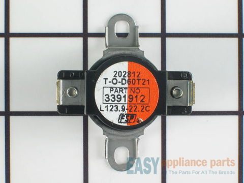 High Limit Thermostat -  255F – Part Number: WP3391912