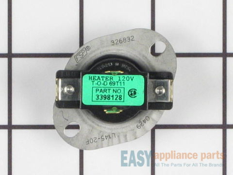 Cycling Thermostat – Part Number: WP3398128
