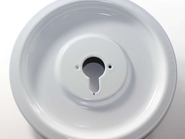 White Drip Bowl - 9 inch – Part Number: WP3424F031-81