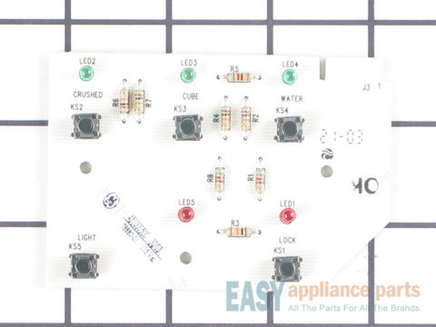 Fountain Switch Board – Part Number: WP61005277