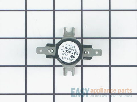 High Limit Thermostat -  L225-60F – Part Number: WP71001844