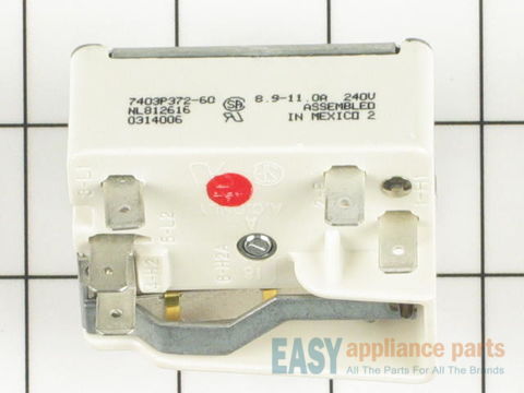 Range Infinite Burner Switch - 8 Inch – Part Number: WP7403P239-60