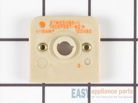 Burner Switch – Part Number: WP7403P367-60