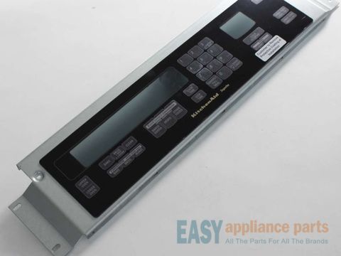 Control Panel and Touchpad - Stainless Steel/Black – Part Number: WP8302743