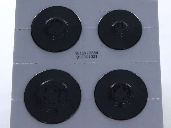 Burner Cap Kit - Black – Part Number: WPW10170554