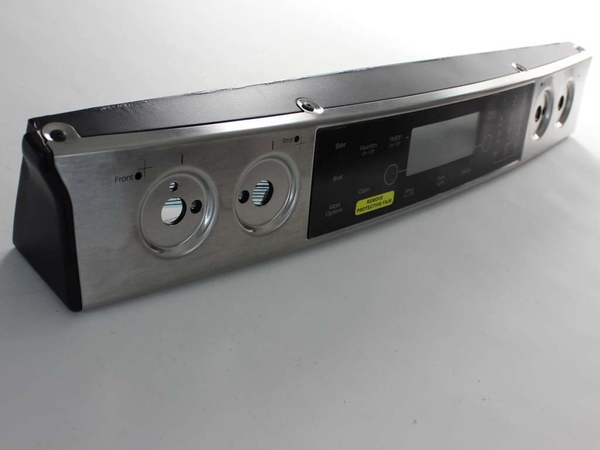 Control Panel - Black/Stainless – Part Number: WPW10206074