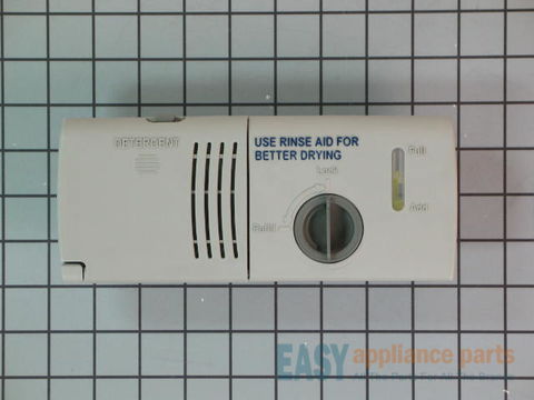 Detergent and Rinse Dispenser with Cap – Part Number: WPW10224430