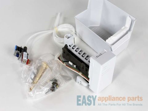 Ice Maker Assembly with Water Inlet Valve – Part Number: WPW10315447