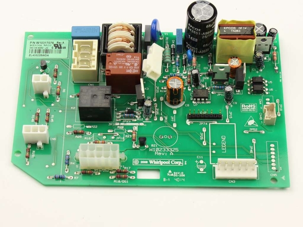 Refrigerator Electronic Control Board – Part Number: WPW10317076