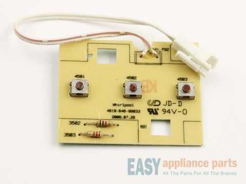 Electronic Control Board – Part Number: WPW10403041