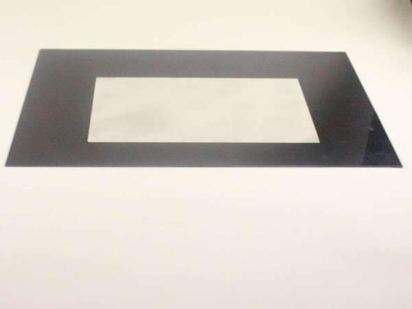 Outer Oven Door Glass - Black – Part Number: WPW10409946