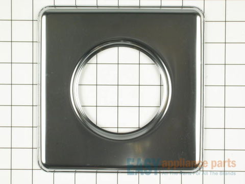 Square Chrome Drip Pan – Part Number: WPY0060872