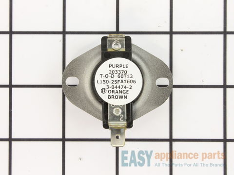 Cycling Thermostat - L150-25F – Part Number: WPY304474