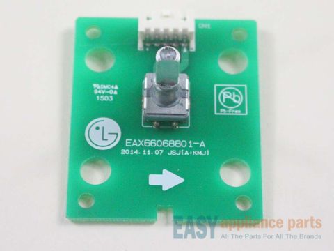 PCB ASSEMBLY,DIAL – Part Number: EBR80595801