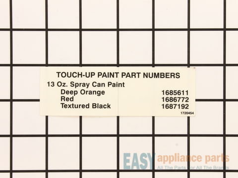 Decal, Touch Up Paint Orange, Black, Red – Part Number: 1720454SM