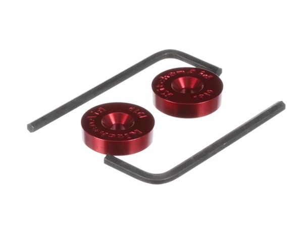 KITCHEN AID HANDLE MEDALLIONS - RED – Part Number: W10846207