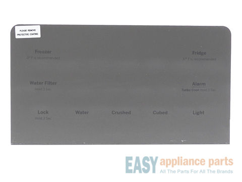 DISPLAY CONTROL STAINLESS STEEL – Part Number: WR55X29420