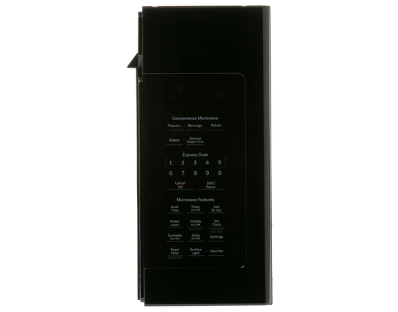 BLACK CONTROL PANEL WHITE LED – Part Number: WB56X30188