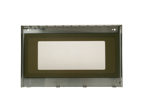 STAINLESS STEEL GLASS & PANEL DOOR – Part Number: WB56X31646