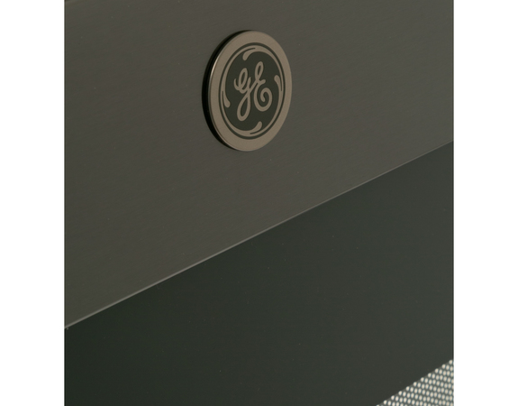 BLACK STAINLESS DOOR WITH FLAT GE LOGO – Part Number: WB56X34796