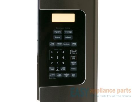Control Panel - Black/Stainless – Part Number: WB07X11014