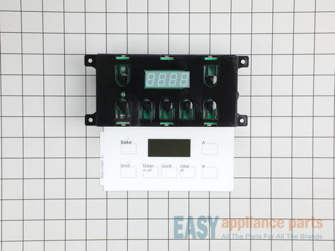 Electronic Clock/Timer with Overlay - White – Part Number: 318185329
