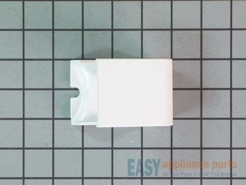 Lower Hinge Cover -  White – Part Number: 12630301W