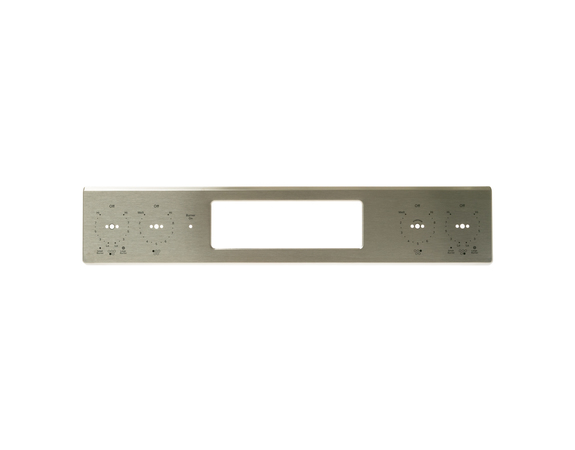 STAINLESS CONTROL PANEL OVERLAY – Part Number: WB07X33621