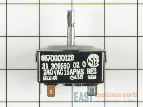 Surface Burner Control Switch – Part Number: 0309550