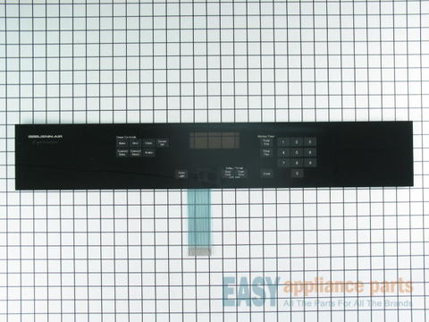 Control Panel with Touchpad - Black – Part Number: 71002300