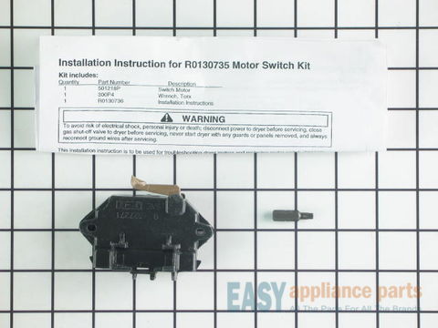Motor Switch Kit – Part Number: R0130735