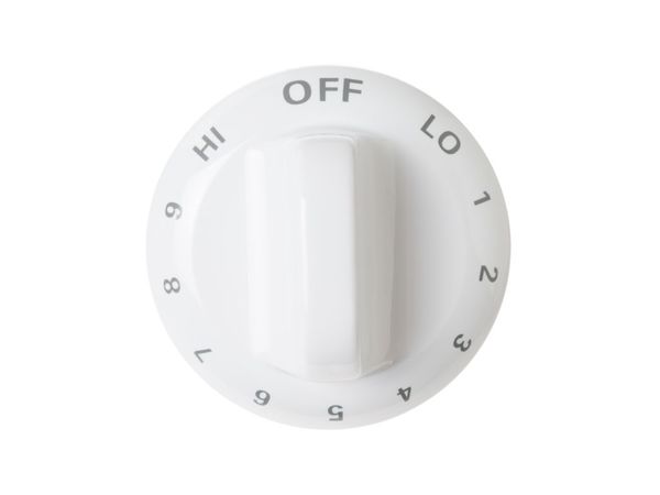 Control Knob - White – Part Number: WB03T10011