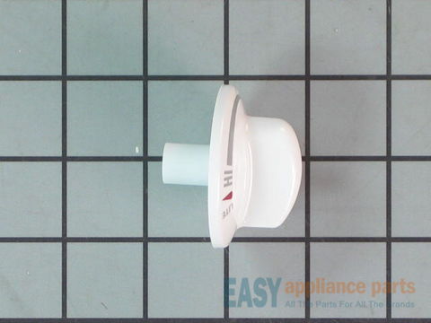 KNOB CONTROL WHITE – Part Number: WB03X10121