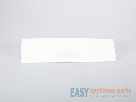 FACEPLATE GRAPHICS (White) – Part Number: WB27T11014