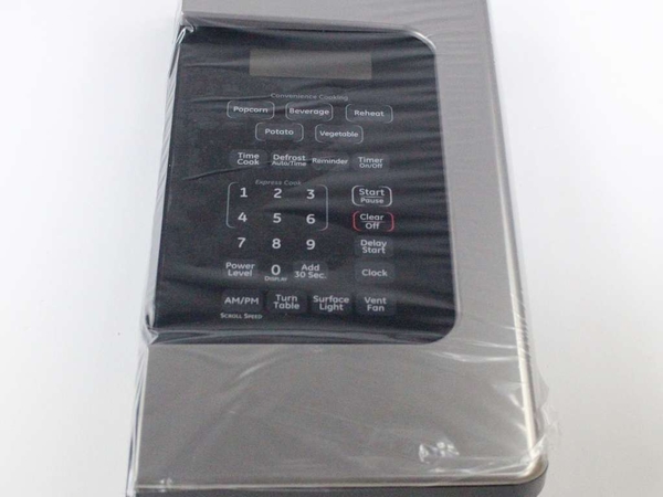 Control Panel - Black/Stainless – Part Number: WB56X10819