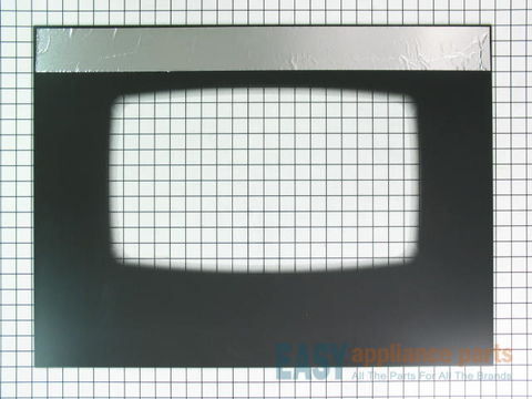 Outer Door Glass - Black – Part Number: W10160908