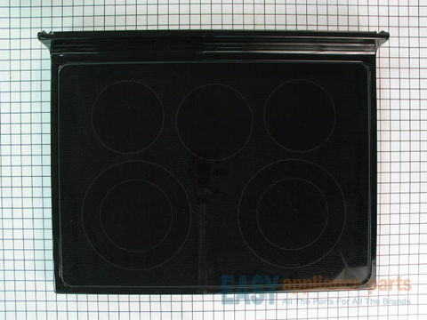 Main Cooktop Glass - Black – Part Number: W10188468