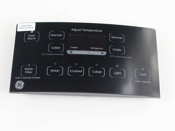 Dispenser Touchpad - Black – Part Number: WR55X10859