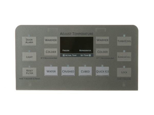 Dispenser Control Board with Overlay – Part Number: WR55X10864