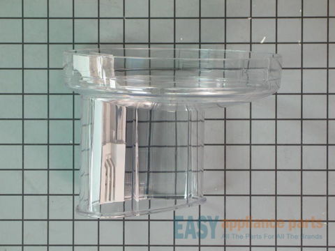 Bowl Cover - Clear with White Handle – Part Number: W10280898
