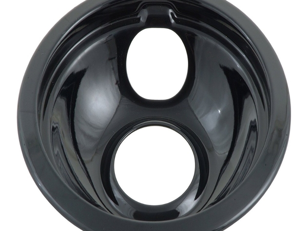 6 Inch Drip Bowl - Black – Part Number: W10290353RW
