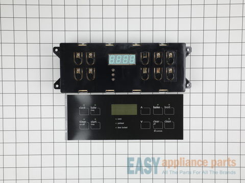 Electronic Clock/Timer with Overlay - Black – Part Number: 318414213