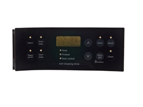 Electronic Clock/Timer with Overlay - Black – Part Number: 318414213