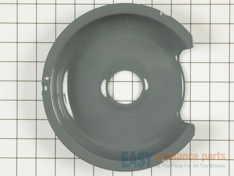 Gray Porcelain Drip Bowl – Part Number: WB32X5061